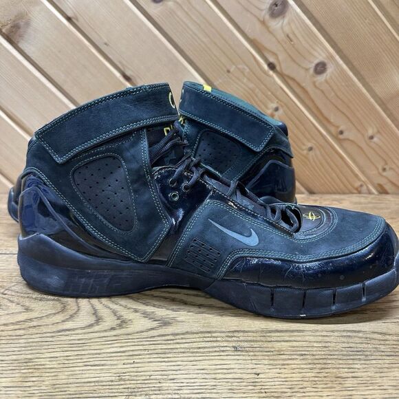 Nike Air Huarache Elite PE Oregon Ducks Away CFM Sample Promo 2006 Size 17 - Picture 10 of 15